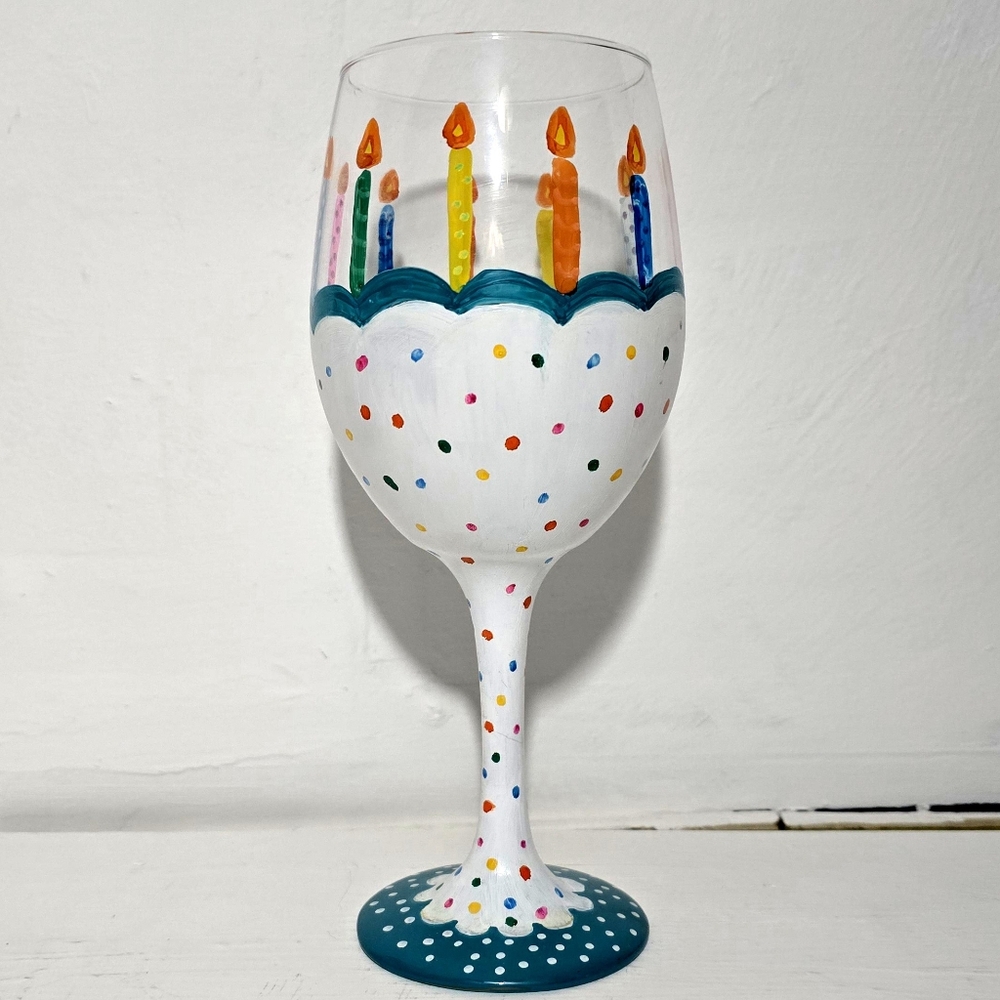 Birthday Wine glass